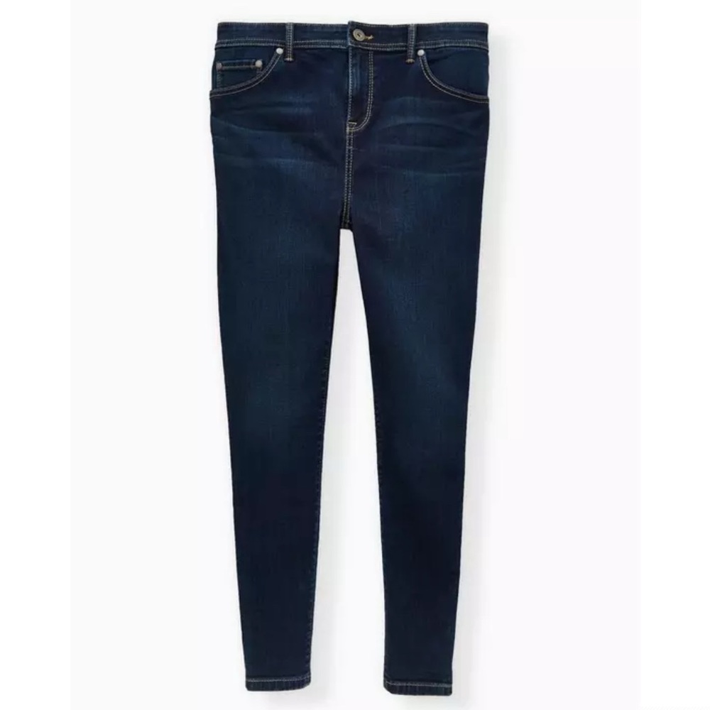 Torrid High Rise Super Chic Skinny Jeans Dark Wash Plus 14 Short Streetwear - Picture 3 of 16